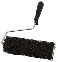 7 inch ruff texture stucco roller with handle