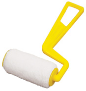 3 inch Nylon Trim Roller with plastic yellow handle