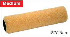 Padco 3/8 inch roller for medium surfaces