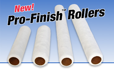 New Pro Finish Rollers